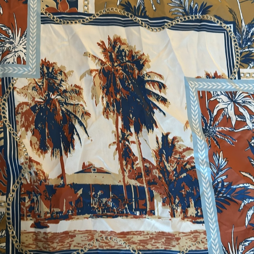 Palm Tree Scarf - Picture 2 of 2